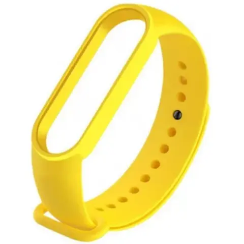 XIAOMI Mi Band 5 szilikon szíj citromsárga