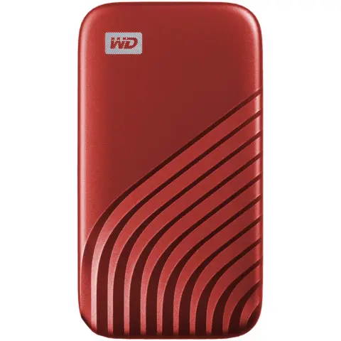 WD 2TB My Passport SSD USB 3.2 + USB 3.2 Type C Piros WDBAGF0020BRD-WESN