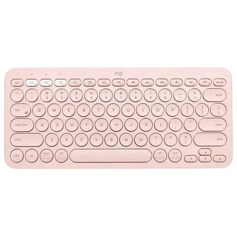 LOGITECH K380 Multi-Device Bluetooth Keyboard US Angol rózsaszín
