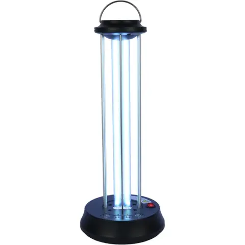 ZN-UVL07 ZINAS UV/UV+ ozone-generator disinfection lamp black