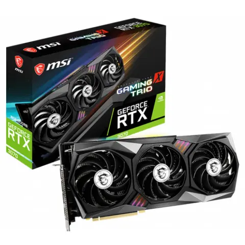 MSI GeForce RTX 3070 8GB GDDR6 Gaming X Trio PCIE
