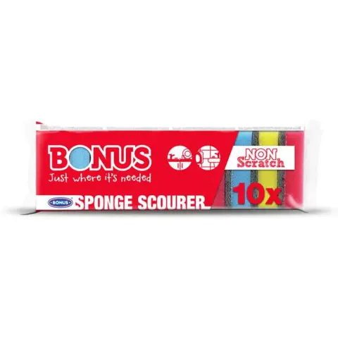 BONUS B040 Dishwashing sponge 10 pcs