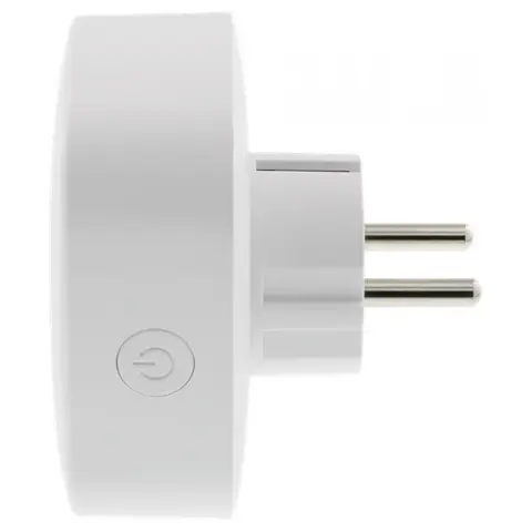 DELTACO SH-P01E beltéri konnektor 10A WIFI energia monitoring