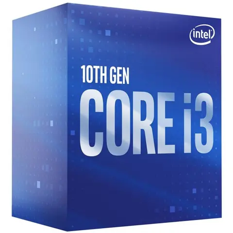 INTEL Core i3-10100F 3.60GHz LGA-1200 BOX Intel hűtő ventilátorral BX8070110100F