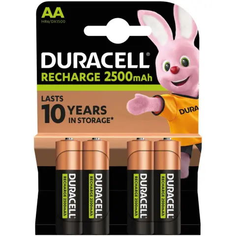 DURACELL Recharge punjiva AA baterija (AA) 2500mAh 4 kom