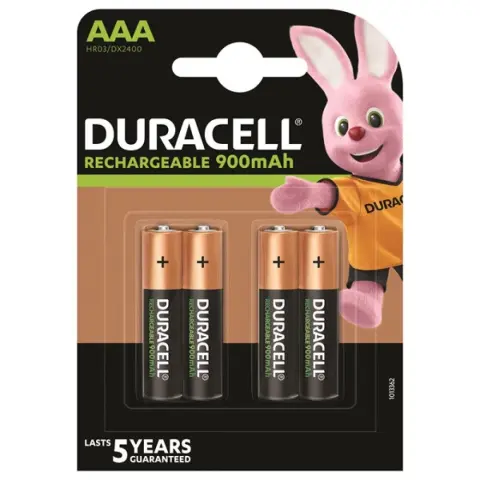 DURACELL Recharge mikro ceruza akku (AAA) 900mAh 4db