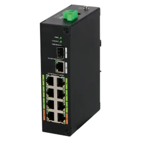 DAHUA LR2110-8ET-120 Menedzselhető PoE switch