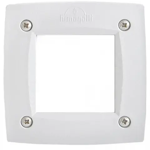 FUMAGALLI LETI 100 SQUARE ST LED 3W GX53 ugradbena vanjska zidna svjetiljka bijela