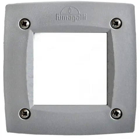 FUMAGALLI LETI 100 SQUARE ST LED 3W GX53 ugradbena vanjska zidna svjetiljka siva