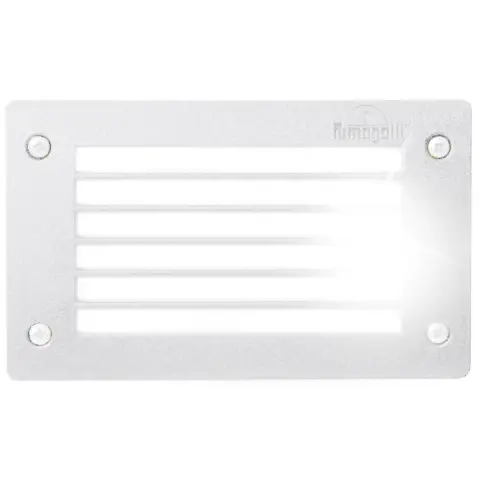 FUMAGALLI LETI 200 GL LED 3W GX53 vanjska ugradbena zidna svjetiljka bijela