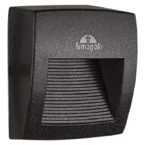 FUMAGALLI LORENZA 150 LED 4W 4K R7S outdoor wall light black