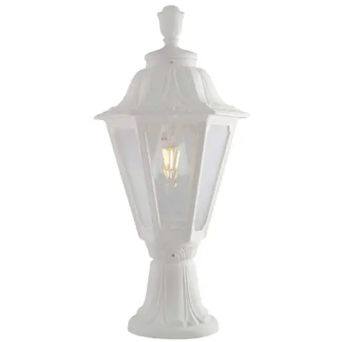 FUMAGALLI MINILOT/RUT E27 outdoor post light white