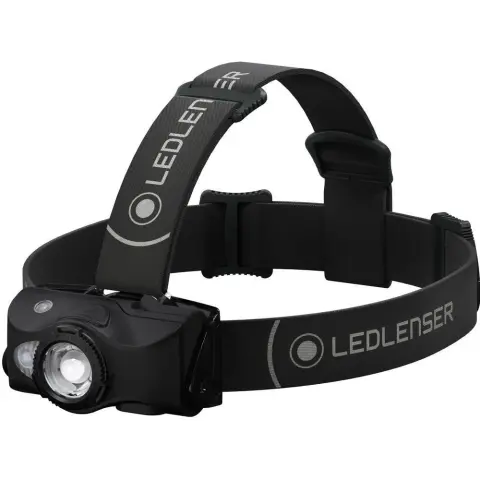 LEDLENSER MH8 tölthető fejlámpa fekete-szürke