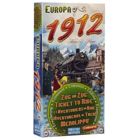 DAYS OF WONDER Ticket To Ride Europa 1912 társasjáték kiegészítő angol változat