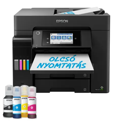 EPSON EcoTank L6570 színes MFP Duplex WiFi/USB/LAN 8100/6500 oldal tintával