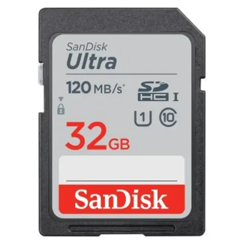 SANDISK Ultra 32GB SDHC 10 MB/s 186496