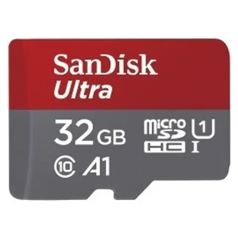 SANDISK Ultra 32GB MicroSDHC 10 MB/s 186500