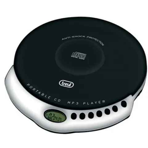 TREVI CMP 498 discman fekete-ezüst MP3 fülhallgatóval
