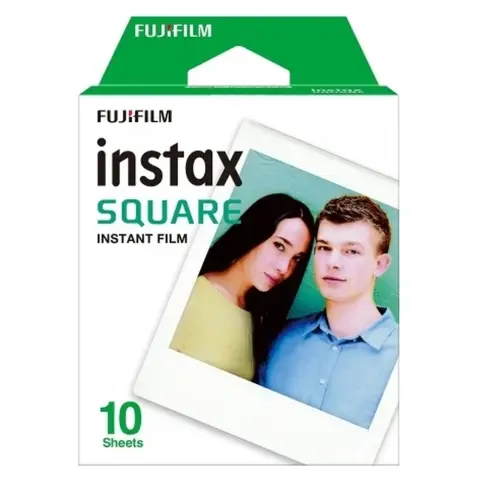 FUJI Instax SQUARE BLACK film 10 buc