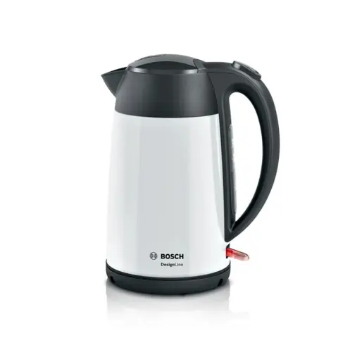 BOSCH TWK3P421 DesignLine 2400 W 1.7 L fierbător de apă alb