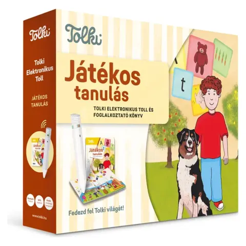 TOLKI Interaktív foglalkoztató könyv készlet - Játékos tanulás