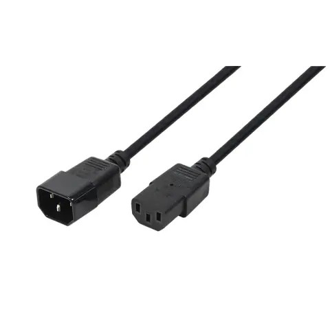 LOGILINK IEC Tápkábel Fekete 1.8m CP091