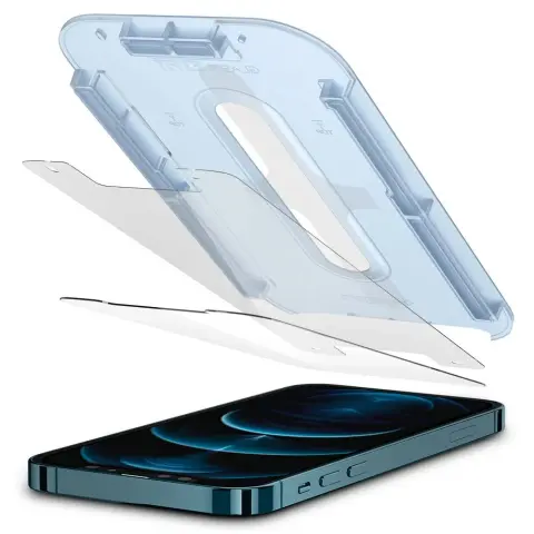 SPIGEN GLAS.tR Slim EZ Fit Kijelzővédő iPhone 12 Pro Max