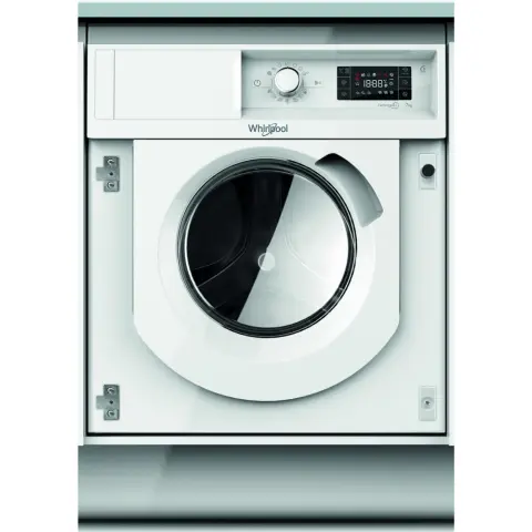 WHIRLPOOL BI WMWG 71483E EU N Mosógép Elöltöltős beépíthető A+++ fehér