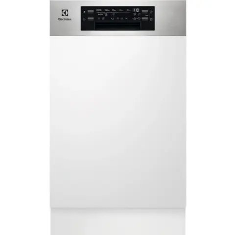 ELECTROLUX EEM43300IX Beépíthető keskeny mosogatógép MaxiFlex ExtraHigiénia funkció AirDry fehér