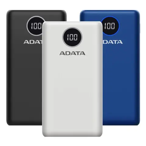 ADATA P20000QCD Power Bank fekete