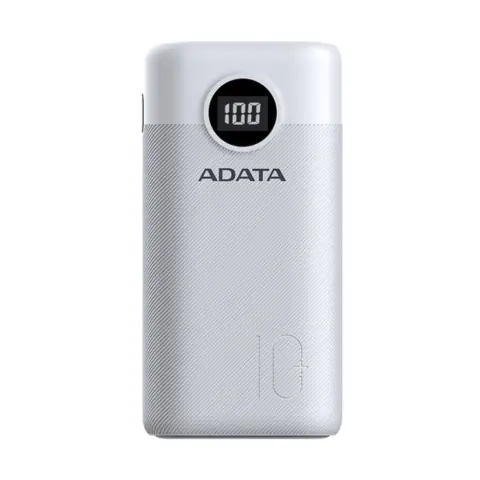 ADATA P20000QCD Power Bank fehér