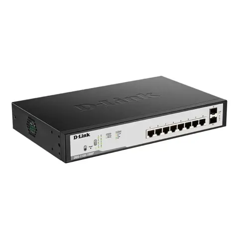 D-LINK DGS-1100-10MPV2 Smart Managed 10-Port Gigabit PoE+ Switch V2
