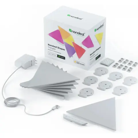 NANOLEAF NL47-0002TW-9PK Shapes Triangles Starter Kit 9PK