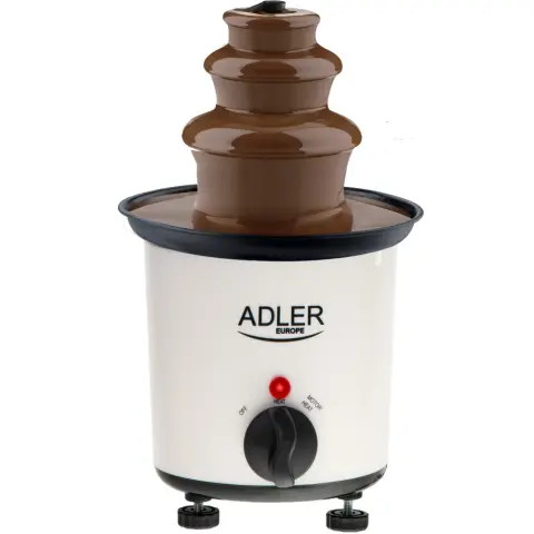 ADLER AD 4487 fântână de ciocolată 30 W alb / negru