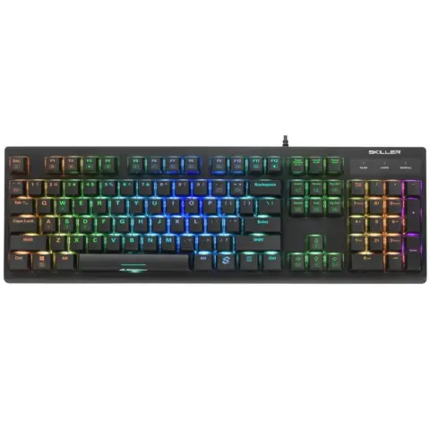 SHARKOON Skiller MECH SGK30 Blue US Angol fekete