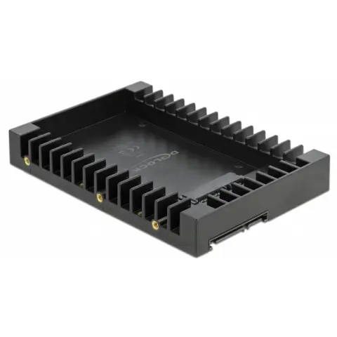 DELOCK 3.5″ szerelőkeret 2.5″ SATA meghajtóhoz fekete