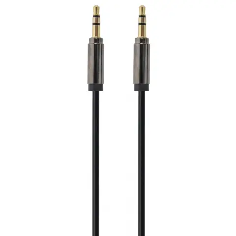 GEMBIRD Jack Összekötő Fekete 1m CCAPB-444-1M