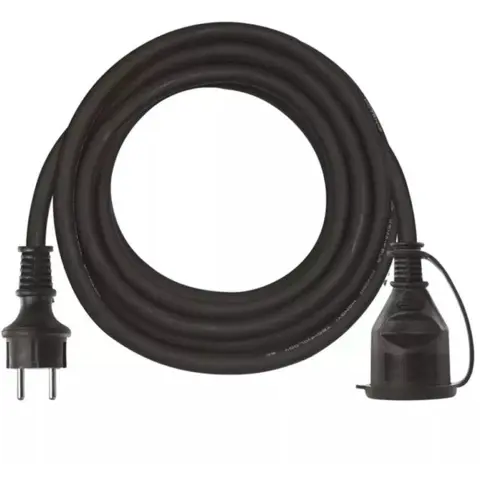 EMOS P01810 extension 10m black