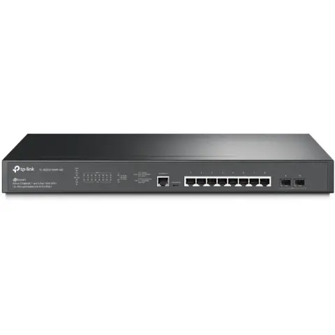 TP-LINK SG3210XHP-M2 JetStream 8-Port 2.5GBASE-T (PoE+) 2-Port 10GE SFP+ L2+ Managed Switch