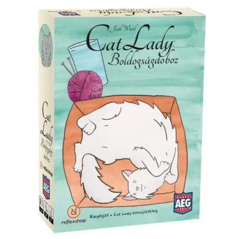 Cat Lady társasjáték Boldogságdoboz kiegészítő