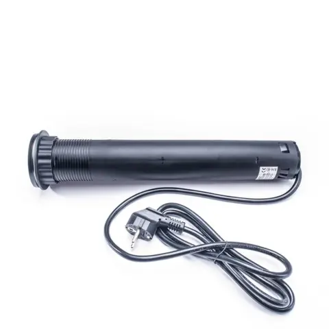 TOO PPS-312-3B 3 aljzat rejtett hálózati elosztó 2x USB fekete