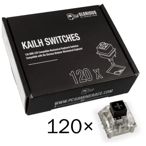 GLORIOUS Kailh Box Black Switch (120db)
