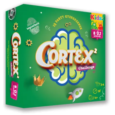 ASMODEE Cortex Challenge Kids 2 IQ party kártyajáték
