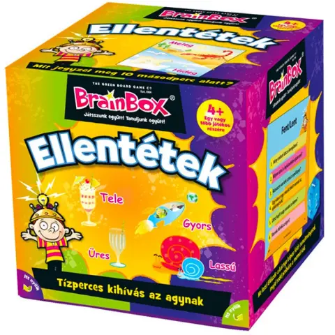 BRAINBOX Ellentétek kártyajáték