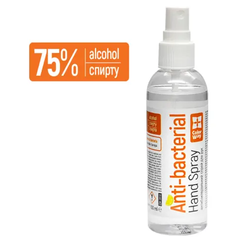 COLORWAY CW-3910 Alcohol-based hand sanitizer 100 ml orange