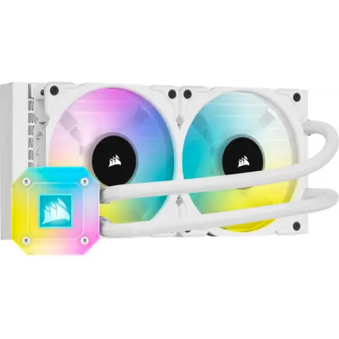 CORSAIR iCUE H100i ELITE CAPELLIX fehér változat