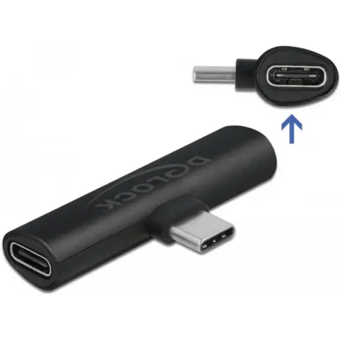 DELOCK 64114 Crno adapter USB Type-C - 2 pcs. USB Type-C PD