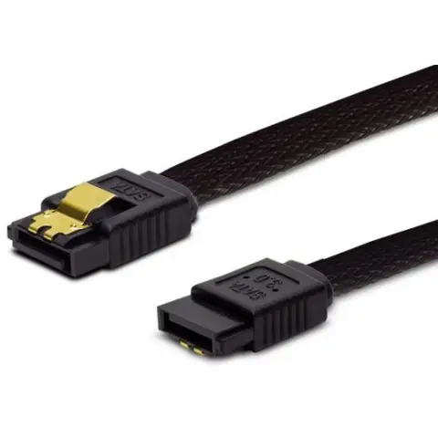 SAVIO SATA Összekötő Fekete 30cm GAK-02