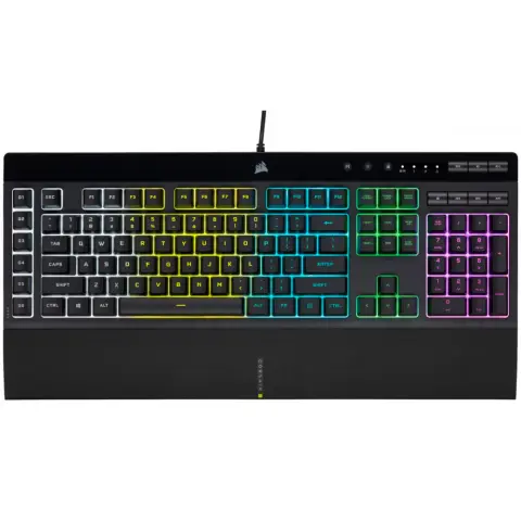 CORSAIR K55 RGB Pro US Angol fekete
