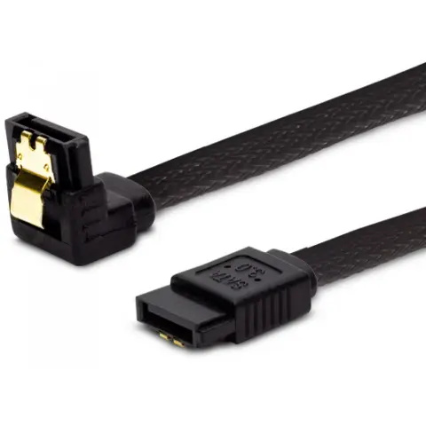 SAVIO SATA Összekötő Fekete 30cm GAK-04
